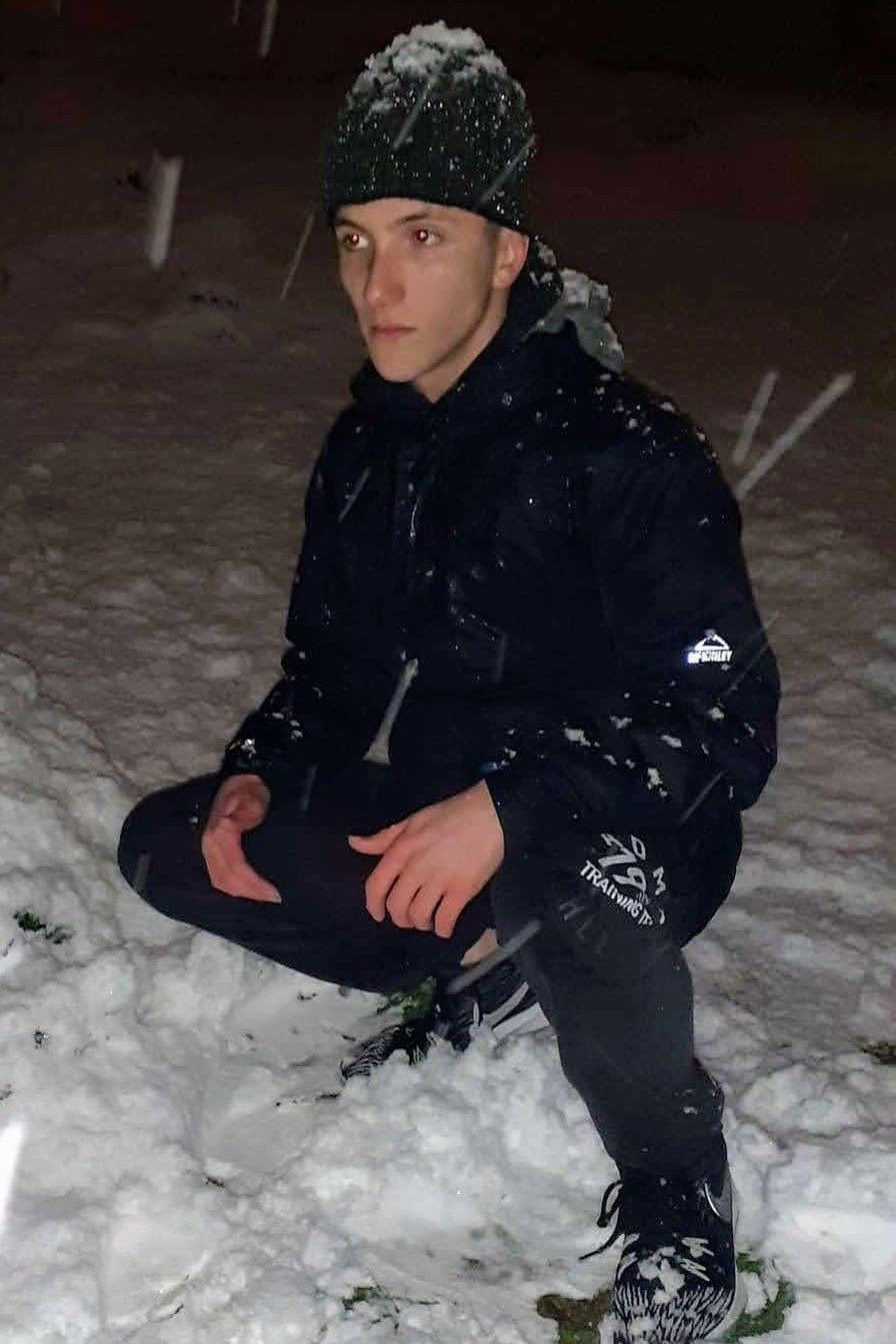 Gerassimos in the snow